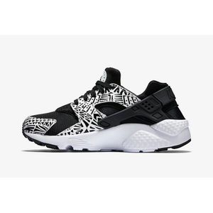 Nike Huarache Run Print GS ‘black’